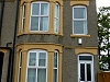 Detail of student house in Loughborough